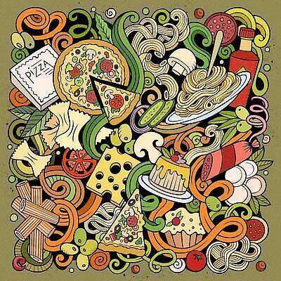 EPS 해외이미지 전통 접시 디자인 음식 컬러 토마토 채소 일러스트 추상 피자 파스타 스파게티 요리 미술 동양인 장식 식사 저녁식사 버섯 이탈리아 신용카드 클래식 낙서 상품 만화 오브젝트 메뉴 국수 손그림 카푸치노 고립 구성 라떼 라자냐 리조또 마카로니 페퍼로니 피자집 해외202309 해외일러스트 식기 유럽 커피 컨셉 무늬 문화예술 패스트푸드 서양음식 인종 금융 상점 면류 소시지 이탈리아음식 파스타면 파일형식 벡터