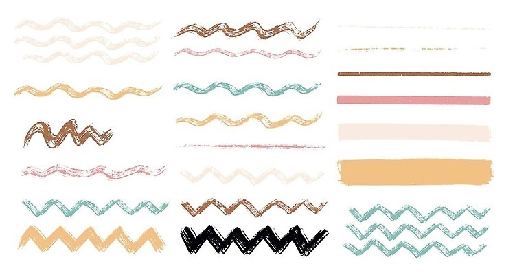 EPS 해외이미지 모양 손 디자인 선 파도 일러스트 추상 잉크 미술 그래픽 가로 세트 컬러풀 연필 페인트 붓 낙서 덧셈 스케치 그림 유기농 질감 웨이브 크레파스 공상 고립 그런지 엘리먼트 지그재그 타격 불규칙 벡터 현실 해외202309 해외일러스트 웰빙 바다 컬러 컨셉 무늬 모션 문화예술 학용품 신체부위 필기구 수학 파일형식