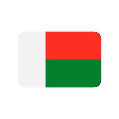 EPS 해외이미지 디자인 문화 컬러 여행 백그라운드 컨셉 일러스트 아프리카 그래픽 자유 흰색 깃발 원형 심볼 사인 배지 애국심 마다가스카르 전국 벡터 해외202309 해외일러스트 도형 나라 파일형식