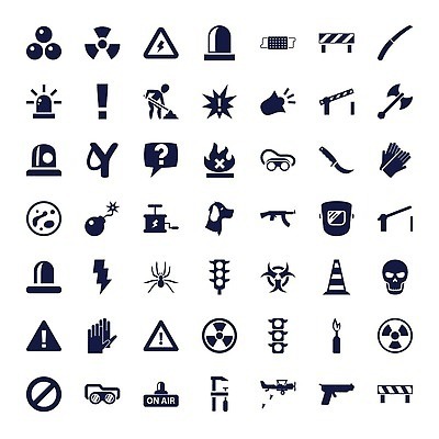EPS 해외이미지 안경 도로 무기 장갑 일러스트 불 경고 가면 빛 세트 총 금지 오픈 칼 위험 폭탄 원예 군용 거미 도끼 원뿔 늑대 감탄 다이너마이트 대패 방사선 사이렌 용접 용접공 전기톱 해골모형 벡터 해외202309 해외일러스트 자연요소 도형 직업 잡화 길 곤충 컨셉 포유류 교통시설 군대 취미 모형 폭발물 톱 파일형식