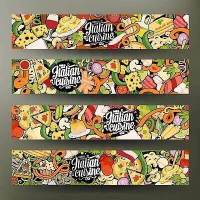 EPS 해외이미지 템플릿 전통 접시 디자인 배너 문화 음식 컨셉 토마토 채소 일러스트 명함 피자 파스타 스파게티 요리 장식 식당 식사 저녁식사 버섯 이탈리아 클래식 낙서 만화 오브젝트 메뉴 국수 손그림 카푸치노 라자냐 리조또 마카로니 전국 페퍼로니 피자집 브랜딩 해외202309 해외일러스트 식기 유럽 커피 패스트푸드 서양음식 상점 면류 소시지 이탈리아음식 파스타면 파일형식 벡터