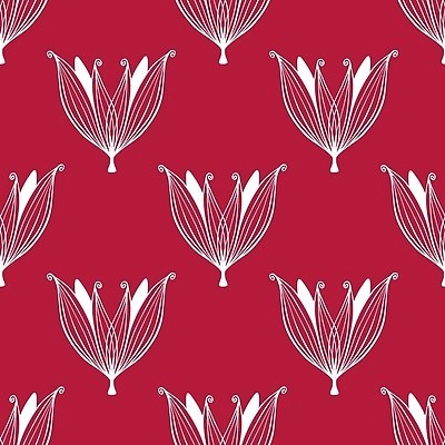 EPS 해외이미지 식물 꽃 잎 패턴 일러스트 미술 장식 빨간색 유행 나뭇가지 직물 낙서 인쇄 자주색 천 연도 질감 내추럴 이국적 스타일 벡터 해외202309 해외일러스트 나무 컬러 무늬 문화예술 파일형식