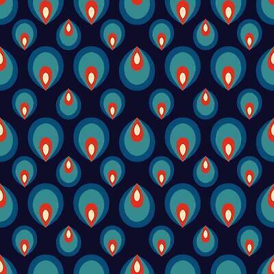 EPS 해외이미지 모양 디자인 꽃 종이 백그라운드 잎 패턴 일러스트 벽지 추상 미술 그래픽 장식 유행 정원 수확 물방울 직물 60대 공작 인쇄 타일 복고 70대 기하학 대칭 터키석 스타일 벡터 반복 미니멀 해외202309 해외일러스트 식물 노년 무늬 농업 조류 문화예술 보석 파일형식