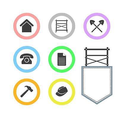 EPS 해외이미지 디자인 배너 컬러 일러스트 주택 그림자 스마트폰 컬러풀 계단 장비 도구 보호 망치 헬멧 문서 파일 상업 오르기 주인 발판 개발 철강 제의 해외202309 해외일러스트 컨셉 모션 건물 핸드폰 스마트기기 공구 보호장비 파일형식 벡터