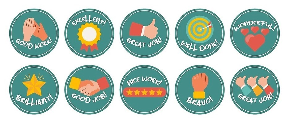 EPS 해외이미지 무료이미지 손 별 스티커 일러스트 하트 최고 하이파이브 엘리먼트 칭찬 해외202309 해외일러스트 자연요소 모양 손짓 신체부위 파일형식 벡터 무료콘텐츠