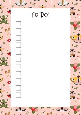 EPS 해외이미지 디자인 백그라운드 일러스트 사람없음 계획 계획표 체크리스트 카피스페이스 투두리스트 해외202309 해외일러스트 컨셉 공백 리스트 파일형식 벡터