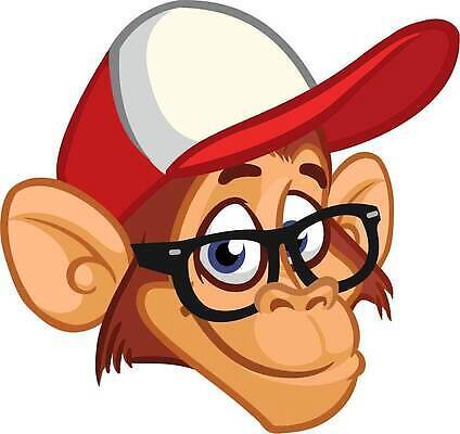 EPS 해외이미지 캐릭터 디자인 행복 감정 안경 얼굴 스포츠 백그라운드 스티커 일러스트 응원 미술 미소 웃음 그래픽 갈색 머리 유행 검은색 원숭이 표현 시원함 엉덩이 만화 수줍음 그림 유인원 고릴라 침팬지 고립 바보 캡모자 아바타 벡터 해외202309 해외일러스트 일러캐릭터 모자_잡화 잡화 컬러 포유류 문화예술 표정 신체부위 파일형식