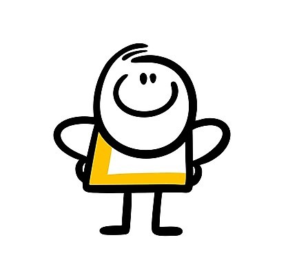 EPS 해외이미지 행복 인물캐릭터 허리손 일러스트 한명 사람 자신감 낙서 심플 해외202309 해외일러스트 일러캐릭터 캐릭터 1 감정 포즈 파일형식 벡터