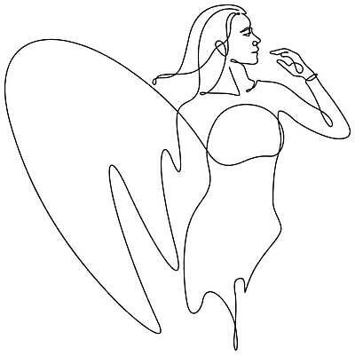 EPS 해외이미지 라이프스타일 여자 수영복 스포츠 파도 바다 여행 포즈 백그라운드 컨셉 일러스트 휴가 휴식 야외 여름 뷰티 유행 젖음 서핑보드 낙서 라인아트 하와이 심플 손그림 서퍼 고립 벡터 해외202309 해외일러스트 옷 계절 선 운동선수 사람 생활 미국 보드_스포츠 파일형식