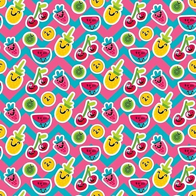 EPS 해외이미지 패턴 과일 일러스트 딸기 수박 표정 키위 윙크 사람없음 패턴백그라운드 체리 레몬 파인애플 과일캐릭터 해외202309 해외일러스트 일러캐릭터 캐릭터 백그라운드 무늬 열대과일 파일형식 벡터