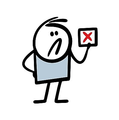 EPS 해외이미지 인물캐릭터 허리손 일러스트 한명 들기 사람 금지 찡그림 낙서 거절 심플 해외202309 해외일러스트 일러캐릭터 캐릭터 1 포즈 컨셉 모션 표정 파일형식 벡터