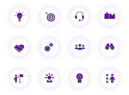 EPS 해외이미지 선 컬러 컨셉 일러스트 비즈니스 통신 성공 협력 함께함 그림자 사람 빛 픽토그램 사무실 보라색 웹 우정 업무 원형 네트워크 그룹 연결 심볼 사인 경영자 리더 UI 경영 고립 지원 벡터 콜라보레이션 해외202309 해외일러스트 도형 인터넷 친구 작업 파일형식