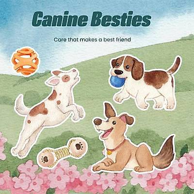 EPS 해외이미지 공원 스티커 놀이 앉기 사람없음 반려동물 귀여움 점프 개 해외202310 해외일러스트 동물 공공시설 컨셉 포유류 모션 파일형식 벡터