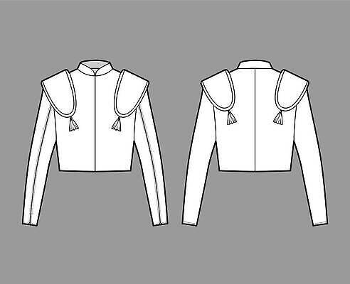 EPS 해외이미지 템플릿 디자인 옷 여자 남자 실루엣 스포츠 유니폼 일러스트 미술 소년 유행 검은색 공백 재킷 과학기술 코트 흰색 직물 면 장롱 플랫 정상 스케치 천 그림 윤곽 고립 스페인어 투우장 목업 벡터 해외202309 해외일러스트 어린이 컬러 가구 문화예술 기술 촬영기법 사람 외투 투우 파일형식