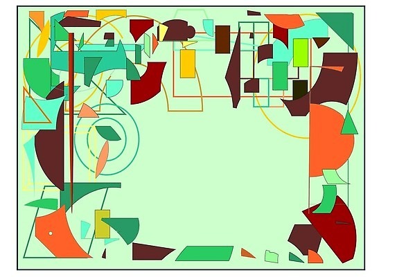 EPS 해외이미지 모양 디자인 컬러 백그라운드 일러스트 텍스트 벽지 추상 미술 그래픽 장식 초록색 우주 발표 서식 공상 스타일 벡터 해외202309 해외일러스트 무늬 문화예술 파일형식