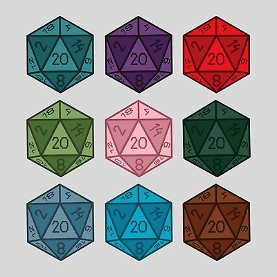 EPS 해외이미지 클립아트 전통 디자인 분홍색 일러스트 성공 미술 빨간색 초록색 파란색 갈색 보라색 회색 게임 행운 도박 계획 문신 심볼 사인 주사위 그림 복고 롤 게이머 때리기 스타일 벡터 해외202309 해외일러스트 컬러 컨셉 모션 놀이 문화예술 파일형식