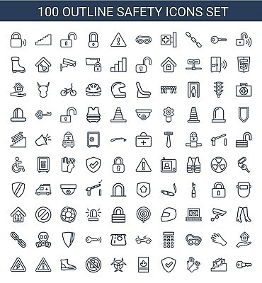 EPS 해외이미지 안경 음식 장갑 돈 일러스트 가족 불 열쇠 주택 부츠 경고 가면 안전 세트 카메라 계단 자전거 금지 화물 팔레트 보호 헬멧 속도 잠금 보안 가스 방패 보험 ATM 구명용품 사이렌 용접 전압 벡터 해외202309 해외일러스트 자연요소 잡화 신발 컨셉 관계 건물 전자제품 바이크 운송업 재산 안전장비 보호장비 파일형식