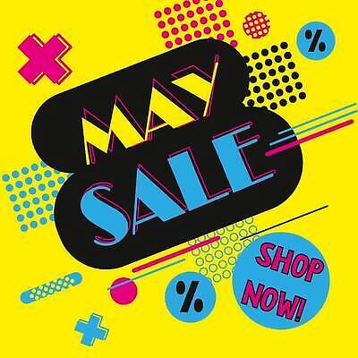 EPS 해외이미지 무료이미지 일러스트 사람없음 쇼핑 노란색 세일 5월 해외202309 해외일러스트 컬러 날짜 파일형식 벡터 무료콘텐츠