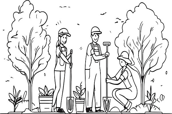 EPS 해외이미지 나무 식물 직업 캐릭터 모자 공원 꽃 실루엣 백그라운드 포크 컨셉 일러스트 장난 청소년 자연 함께함 서기 사람 풍경 잔디 성인 상자 정원 활발 낙서 스케치 꽃집 에코 원예 데이지 윤곽 고립 벡터 반복 자선단체 부족함 해외202309 해외일러스트 일러캐릭터 식기 잡화 공공시설 모션 촬영기법 미술 취미 환경 상점 그룹 생태계 자선 파일형식