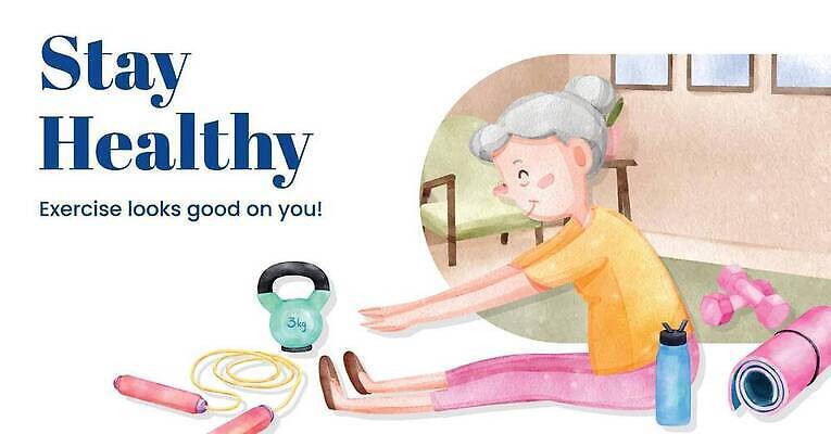 EPS 해외이미지 전신 여자 노년 일러스트 건강 한명 스트레칭 아령 매트 줄넘기 텀블러 노인여자한명만 해외202309 해외일러스트 1 사람 성인 컵 운동 여자한명만 노인여자만 파일형식 벡터