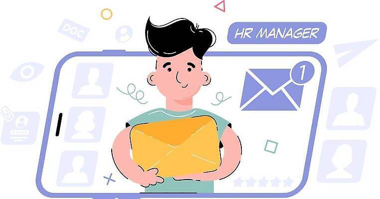 EPS 해외이미지 교육 남자 일러스트 한명 들기 상반신 성인 스마트폰 학습 이메일 편지 스마트 성인남자한명만 해외202309 해외일러스트 1 컨셉 모션 사람 핸드폰 스마트기기 남자한명만 성인남자만 파일형식 벡터