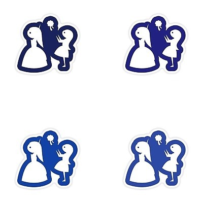 EPS 해외이미지 디자인 드레스 여자 종이 꽃다발 결혼 백그라운드 스티커 신체 일러스트 사랑 사람 세트 뷰티 파티 낭만 흰색 축하 가운 그림 초대 들러리 스타일 해외202309 해외일러스트 옷 꽃 감정 컬러 컨셉 이벤트 하객 파일형식 벡터