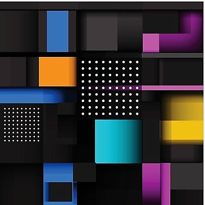 EPS 해외이미지 백그라운드 패턴 일러스트 추상 사람없음 컬러풀 사각형 물방울무늬 정사각형 기하학 멤피스디자인 해외202309 해외일러스트 도형 디자인 컬러 무늬 파일형식 벡터