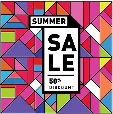 EPS 해외이미지 도형 디자인 선 조각 일러스트 추상 사람없음 컬러풀 세일 기하학 해외202309 해외일러스트 컬러 무늬 파일형식 벡터