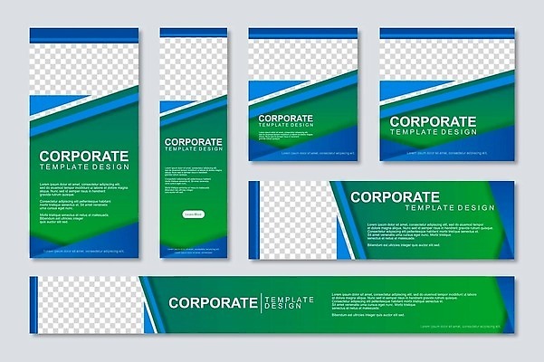 EPS 해외이미지 템플릿 디자인 배너 종이 컬러 백그라운드 컨셉 일러스트 비즈니스 텍스트 추상 그래픽 가로 세로 파란색 세트 라벨 검은색 웹 공백 흰색 신용카드 땅 수집 심볼 사인 레이아웃 정사각형 치수 페이지 기하학 직사각형 마케팅 엘리먼트 표준 헤딩 스타일 벡터 해외202309 해외일러스트 도형 무늬 인터넷 프레임 금융 축구 파일형식