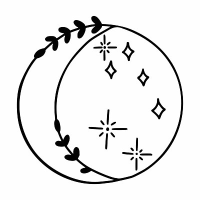 EPS 해외이미지 식물 디자인 꽃 실루엣 별 선 백그라운드 스티커 일러스트 하늘 미술 그래픽 장식 검은색 꿈 수확 달 나뭇가지 잠 황금 고급 낙서 야간 신비 문신 심볼 오브젝트 사인 마녀 윤곽 마법 고립 엘리먼트 벡터 해외202309 해외일러스트 자연요소 나무 컬러 컨셉 농업 문화예술 촬영기법 파일형식