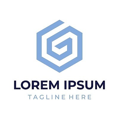 EPS 해외이미지 하늘색 일러스트 비즈니스 사람없음 심볼 큐브 육각형 미니멀 해외202309 해외일러스트 도형 파란색 파일형식 벡터