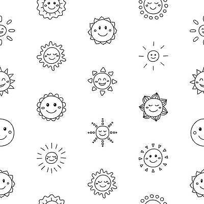 EPS 해외이미지 캐릭터 디자인 행복 종이 얼굴 어린이 백그라운드 컨셉 패턴 일러스트 자연 하늘 날씨 따뜻함 웃음 그래픽 태양 맑음 검은색 일몰 흰색 직물 잠 낙서 야간 인쇄 만화 볼터치 심볼 그림 윤곽 코믹 손그림 벡터 반복 해외202309 해외일러스트 일러캐릭터 자연요소 감정 컬러 무늬 표정 사람 신체부위 화장 노을 생태계 파일형식
