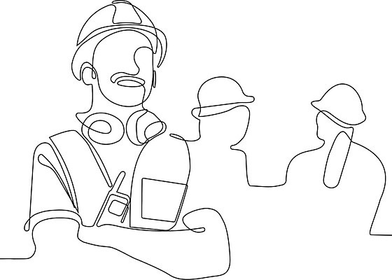 EPS 해외이미지 직업 남자 산업 선 일러스트 비즈니스 건축양식 청소년 노동자 사람 건물 요리사 쪽지 축하 업무 비즈니스맨 엔지니어 수리 헬멧 건축가 토론 5월 윤곽 온라인 공학 계약자 배려 프로젝트 반복 해외202309 해외일러스트 건축물 교육 건축 컨셉 작업 직장인 날짜 기술자 보호장비 계약 파일형식 벡터