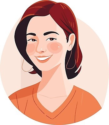 EPS 해외이미지 여자 일러스트 한명 상반신 성인 성인여자한명만 해외202309 해외일러스트 1 사람 여자한명만 성인여자만 파일형식 벡터