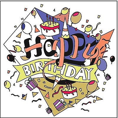 EPS 해외이미지 일러스트 폭죽 타이포그라피 사람없음 선물상자 컬러풀 생일케이크 꽃가루 생일축하 풍선 레터링 해외202309 해외일러스트 문자 컬러 선물 상자 케이크 축하 생일 가루 파일형식 벡터