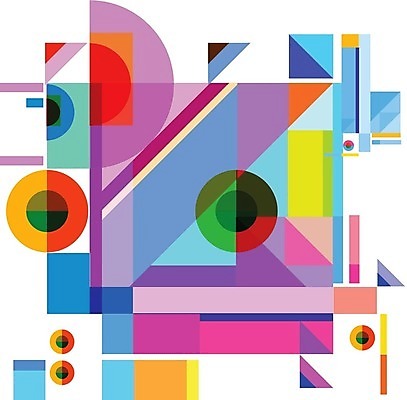 EPS 해외이미지 디자인 백그라운드 패턴 일러스트 추상 사람없음 컬러풀 기하학 스타일 멤피스디자인 해외202309 해외일러스트 컬러 무늬 파일형식 벡터