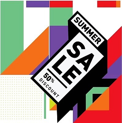 EPS 해외이미지 도형 디자인 조각 일러스트 추상 사람없음 컬러풀 세일 기하학 해외202309 해외일러스트 컬러 무늬 파일형식 벡터