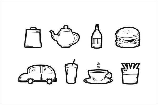 EPS 해외이미지 실루엣 커피 음료 선 음식 빵 일러스트 자동차 치즈 거리 감자 파스타 샌드위치 육류 세트 상자 식당 검은색 식사 튀김 햄버거 뜨거움 플랫 캔 아침식사 정크푸드 폐기물 찻주전자 수집 먹기 심볼 속도 콜라 테이크아웃 핫도그 질서 점심식사 소다 엘리먼트 자동 치즈버거 벡터 해외202309 해외일러스트 육상교통 컬러 채소 식재료 모션 주전자 유제품 패스트푸드 서양음식 촬영기법 상점 예절 쓰레기 탄산음료 파일형식