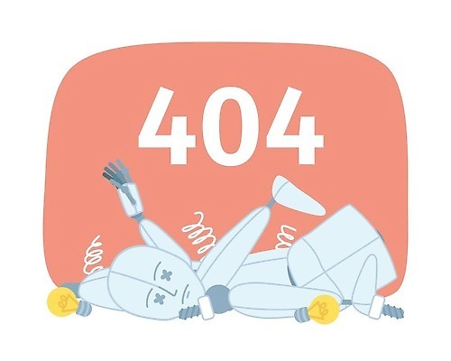 EPS 해외이미지 인터넷 일러스트 전구 모바일 사람없음 나사 고장 로봇 오류 해외202309 해외일러스트 공구 파일형식 벡터