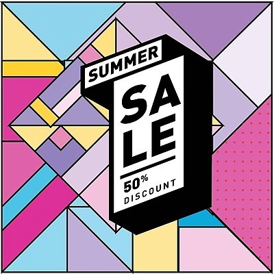 EPS 해외이미지 도형 디자인 선 조각 일러스트 추상 사람없음 컬러풀 세일 기하학 해외202309 해외일러스트 컬러 무늬 파일형식 벡터