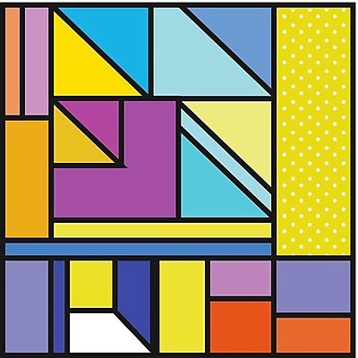 EPS 해외이미지 디자인 패턴 일러스트 추상 사람없음 컬러풀 기하학 멤피스디자인 해외202309 해외일러스트 컬러 무늬 파일형식 벡터