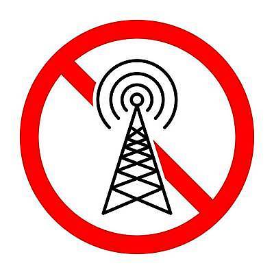 EPS 해외이미지 일러스트 경고 사람없음 픽토그램 금지 심볼 신호 수신탑 해외202309 해외일러스트 탑 파일형식 벡터