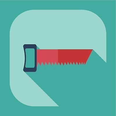 EPS 해외이미지 일러스트 사람없음 빨간색 청록색 톱 해외202309 해외일러스트 컬러 공구 파일형식 벡터