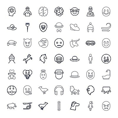 EPS 해외이미지 모자 일러스트 곰 천사 코끼리 함께함 가면 웃음 세트 머리 헤드폰 분노 광대 아기 돼지 입 사자 악마 영양 젖 지퍼 늑대 샤워실 용접공 직진 캡모자 벡터 사용자 해외202309 해외일러스트 동물 직업 모자_잡화 잡화 감정 음향기기 컨셉 포유류 표정 사람 신체부위 샤워시설 파일형식