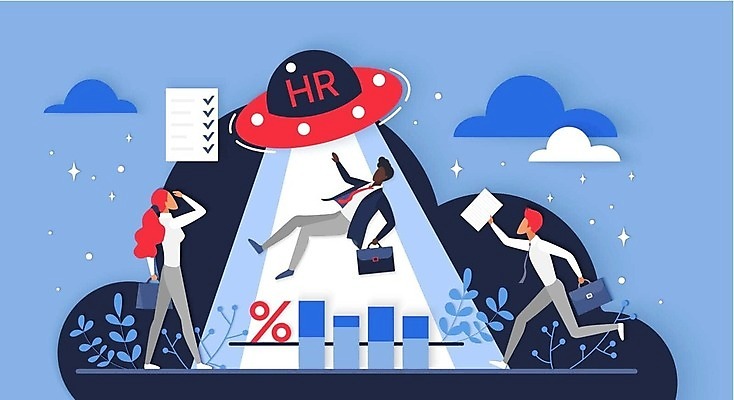 EPS 해외이미지 전신 여자 남자 서류가방 일러스트 그래프 서기 들기 손짓 성인 세명 파란색 반짝임 달리기 비행 퍼센트 문서 UFO 취업준비생 고용 채용 체크리스트 성인만 해외202309 해외일러스트 컬러 가방 비즈니스 모션 사람 구직 미확인물체 특수기호 파일형식 벡터