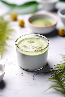 JPG 편집이미지 잎 사람없음 컵 카페 커피잔 아이스커피 녹차라떼 편집실사 AI포토 AI콘텐츠 식물 식기 커피 잔 상점 CG 라떼 파일형식