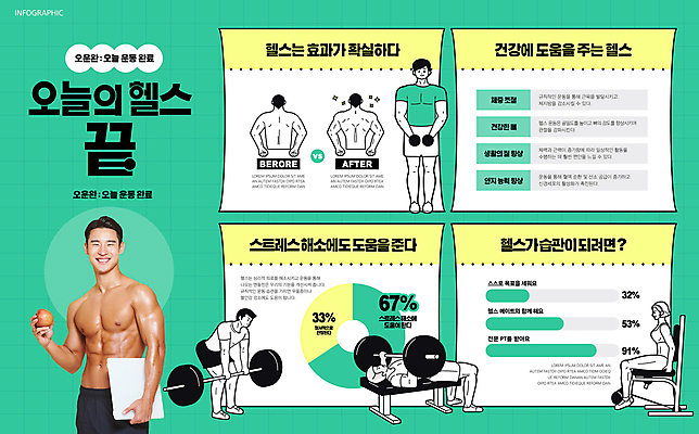 전신 여자 남자 다이어트 일러스트 그래프 들기 여러명 상반신 20대 성인 초록색 운동 건강관리 헬스 아령 인포그래픽 한국인 웨이트트레이닝 보디빌더 트레이너 근육질 체중계 벤치프레스 자기관리 성인만 데드리프트 국내일러스트 AI파일 컬러 다수 모션 근육 건강 관리 사람 동양인 청년 운동기구 보디빌딩 몸매 파일형식 벡터 운동자세