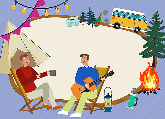 전신 PSD 나무 남자 연주 의자 일러스트 휴식 프레임 주류 텐트 들기 앉기 손짓 성인 두명 파란색 캠핑 머그컵 가을 기타 랜턴 모닥불 캠핑카 아이스박스 가랜드 알전구 텀블러 성인남자만 카피스페이스 국내일러스트 식물 계절 음료 음악 컬러 가구 컨셉 전구 모션 자동차 불 현악기 레저 조명 캠핑도구 사람 컵 공백 파티용품 남자만 성인만 파일형식