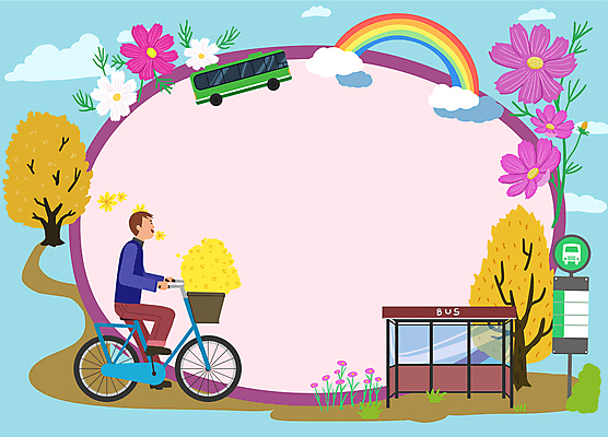 전신 PSD 구름 남자 길 무지개 일러스트 단풍나무 버스 프레임 한명 성인 자전거 가을 원형 풀 버스정류장 승차 유채 코스모스 버스표지판 성인남자한명만 카피스페이스 국내일러스트 자연요소 도형 나무 식물 1 계절 꽃 육상교통 단풍 모션 대중교통 사람 바이크 공백 표지판 역 남자한명만 성인남자만 파일형식