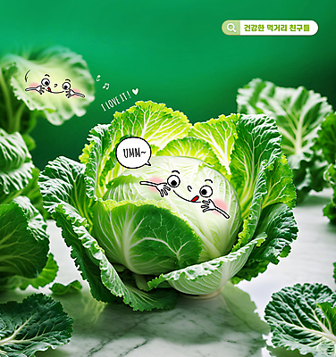 PSD 편집이미지 말풍선 음표 식재료 탁자 표정 미소 사람없음 초록색 귀여움 신선 유기농 양배추 대리석 메롱 손모양 검색창 이미지편집 모양 기호 웰빙 음악 컬러 가구 컨셉 채소 재료 모션 파일형식 손_신체부위